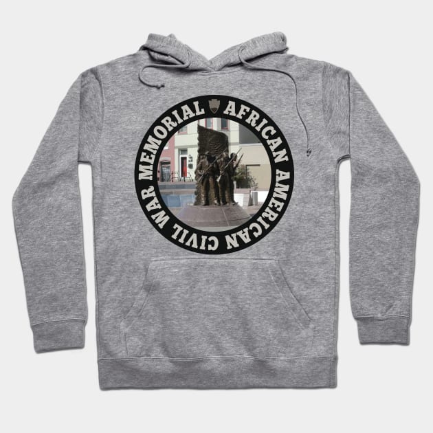 African American Civil War Memorial circle Hoodie by nylebuss